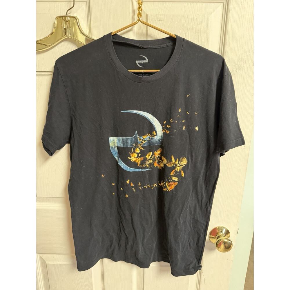 Evanescence Shirt Unisex Med 38w Black 2018 Tour Live Band Concert T Butterflies